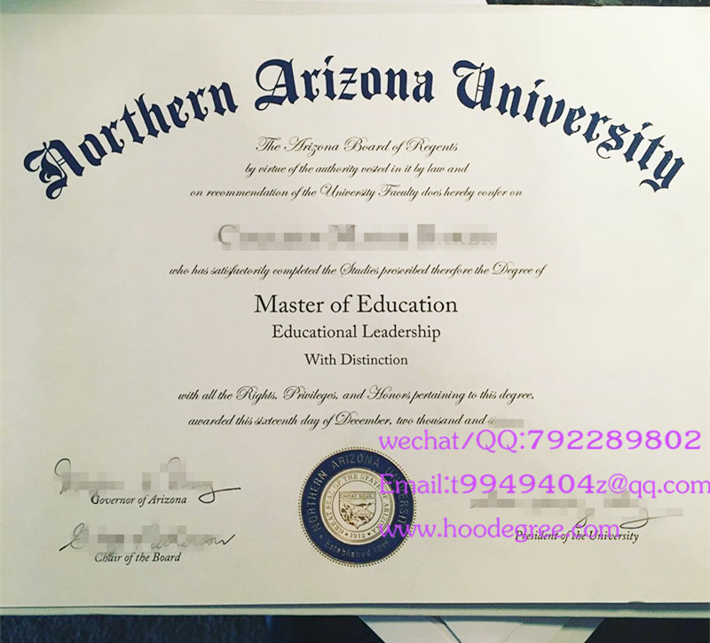 美国北亚利桑那大学毕业证Northern Arizona University diploma