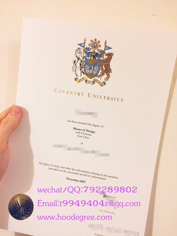 英国考文垂大学毕业证coventry university degree certificate