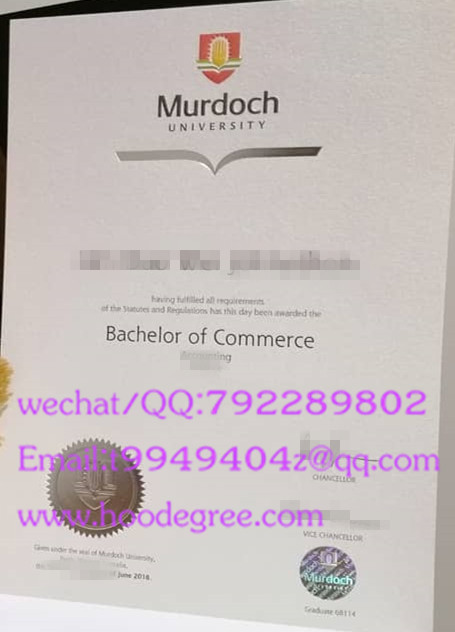 Murdoch University bachelor degree莫道克大学毕业证书