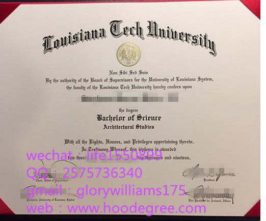 louisiana tech university degree certificate路易斯安那理工大学毕业证