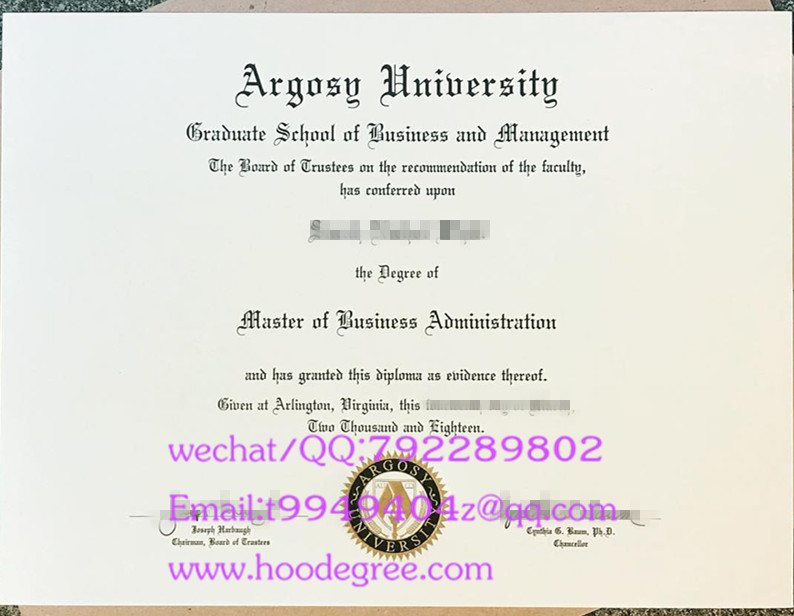 argosy university degree certificate阿尔格西大学毕业证书