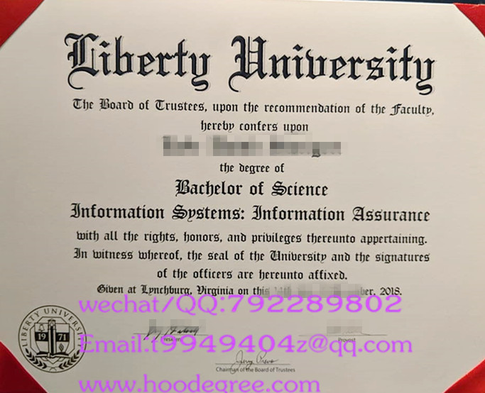 liberty university degree certificate利伯缇大学毕业证书