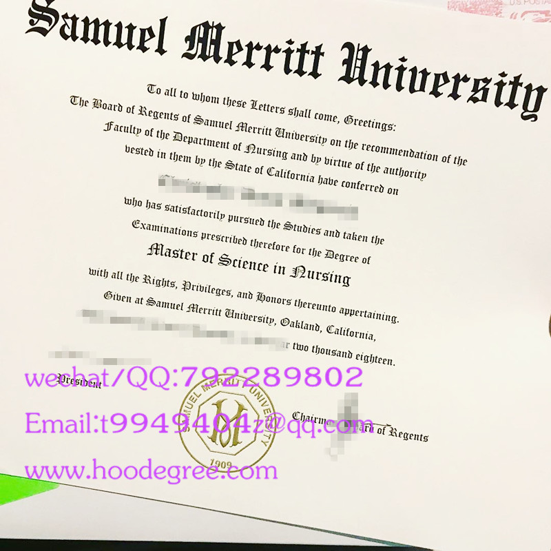 塞缪尔梅里特大学毕业证书