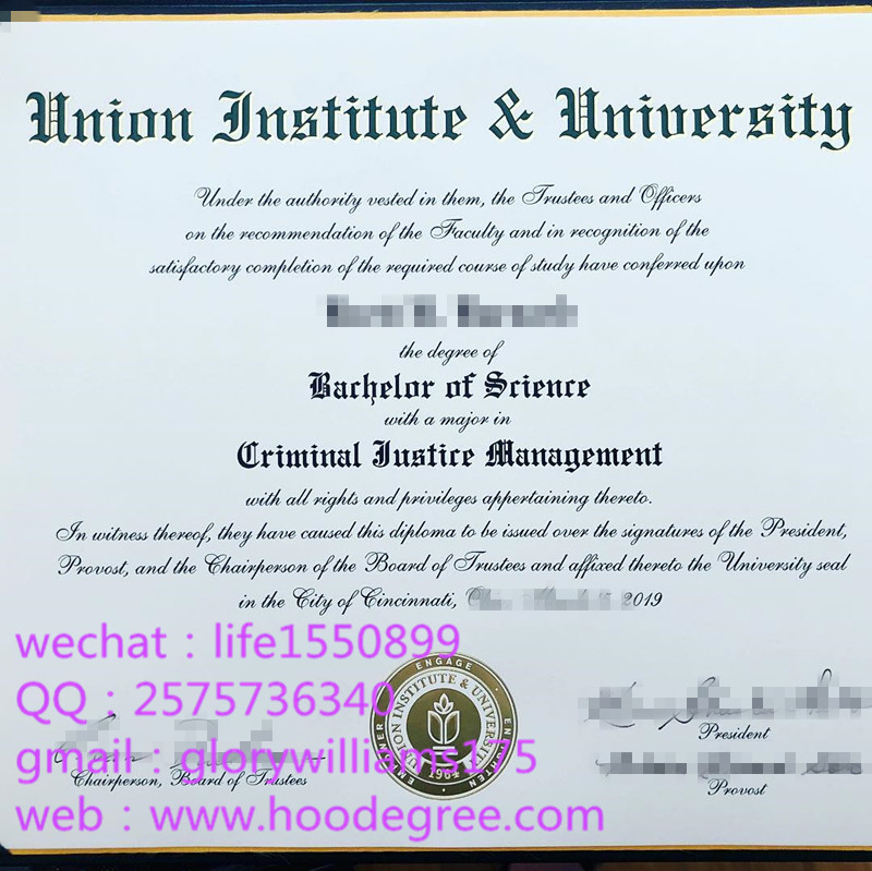 union institute & university diploma