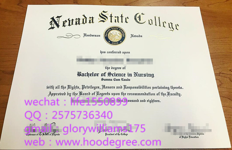 nevada state college diploma内华达州立学院毕业证