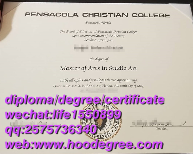 diploma of Pensacola Christian college